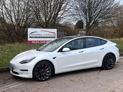 White Used 2020 Tesla Model 3 Performance Sedan | £21,475 (Fair price)