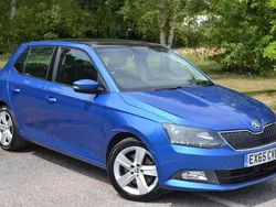 Blue Used 2015 Skoda Fabia SE L Hatchback | £4,495 (A bit pricey)