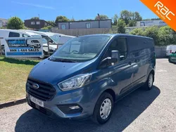 Blue Used 2018 Ford Transit Custom Trend Van | £8,995 (Fair price)