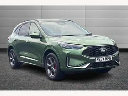 Bursting green Used 2024 Ford Kuga ST-Line SUV | £27,592 (A bit pricey)