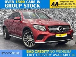 Red Used 2017 Mercedes GLC250 AMG Line Premium Coupe | £19,000 (Good price)
