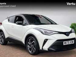 White Used 2020 Toyota C-HR SUV | £19,644 (A bit pricey)