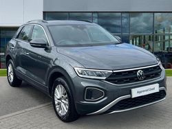Indium grey metallic Used 2022 VW T-Roc Life SUV | £21,742 (A bit pricey)