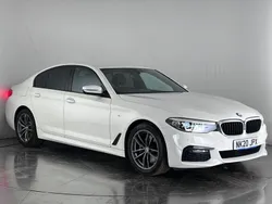 White Used 2020 BMW 520 M Sport Sedan | £18,350 (Super price)