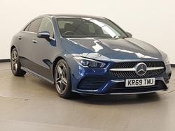 Blue Used 2019 Mercedes CLA220 AMG Line Premium Sedan | £20,498 (Fair price)