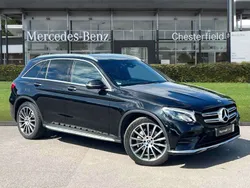 Black Used 2017 Mercedes GLC220 AMG Line Premium SUV | £19,740 (Fair price)