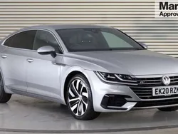 Silver Used 2020 VW Arteon R-line Hatchback | £20,538 (Fair price)