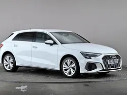 White Used 2022 Audi A3 e-tron S-Line Hatchback | £18,498 (Good price)