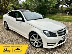 White Used 2012 Mercedes C220 AMG Coupe | £7,795 (A bit pricey)