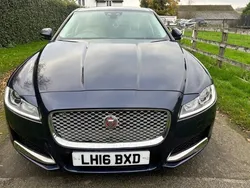 Blue Used 2016 Jaguar XF Portfolio Sedan | £7,000 (Fair price)