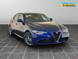 Blue Used 2020 Alfa Romeo Giulia Lusso Sedan | £19,695 (Fair price)