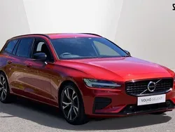 Red Used 2022 Volvo V60 R-Design Estate | £24,000 (Fair price)