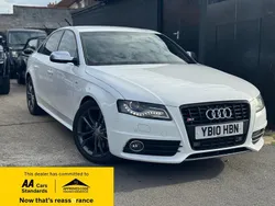 White Used 2010 Audi S4 Design Sedan | £8,990