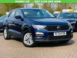 Blue Used 2020 VW T-Roc S SUV | £9,980 (Fair price)