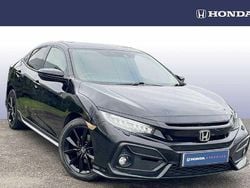 Black Used 2021 Honda Civic Sport Hatchback | £14,995 (Fair price)