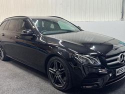 Black Used 2017 Mercedes E220 AMG line Estate | £10,490 (Fair price)