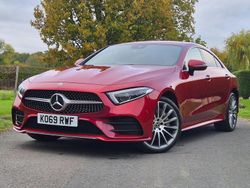 Red Used 2020 Mercedes CLS400 AMG line Sedan | £29,950 (A bit pricey)