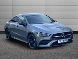 Mountain grey Used 2022 Mercedes CLA220 AMG Line Premium Plus Sedan | £28,995 (Fair price)