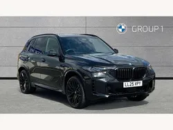 Black New 2025 BMW X5 M Sport SUV | £79,990