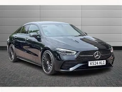 Black Used 2024 Mercedes CLA220 AMG Line Premium Plus Sedan | £31,950 (Fair price)