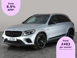 Silver Used 2017 Mercedes GLC43 AMG Premium Plus SUV | £24,887 (Fair price)