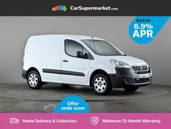 White Used 2018 Peugeot Partner MPV | £5,447