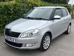 Silver Used 2014 Skoda Fabia Elegance Hatchback | £6,650 (Fair price)