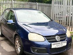 Blue Used 2007 VW Golf V GT Hatchback | £1,995 (Fair price)