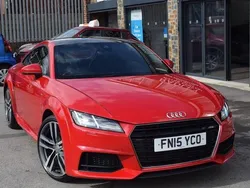 Red Used 2015 Audi TT S-Line Coupe | £12,500 (Fair price)