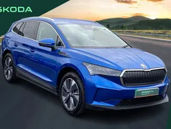 Blue New 2024 Skoda Enyaq iV SUV | £31,490 (Good price)