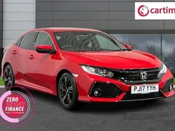 Red Used 2017 Honda Civic SR Hatchback | £9,500 (Fair price)
