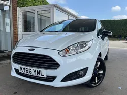 White Used 2016 Ford Fiesta Zetec Hatchback | £7,395 (A bit pricey)