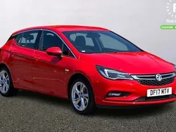 Red Used 2017 Vauxhall Astra SRi Hatchback | £6,799 (Fair price)