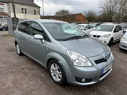Silver Used 2008 Toyota Corolla Verso SR MPV | £1,699