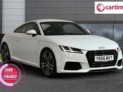 White Used 2016 Audi TT S-Line Coupe | £12,990 (Fair price)