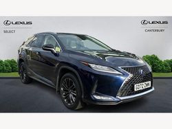 Blue Used 2022 Lexus RX450h SUV | £36,995 (Fair price)