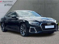 Black Used 2022 Audi A5 S-Line Coupe | £24,176 (Good price)