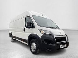 White Used 2020 Peugeot Boxer S Van | £9,990 (Fair price)