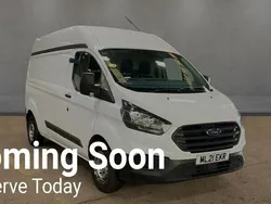 White Used 2021 Ford Transit Custom S | £9,490 (Super price)