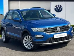 Blue Used 2019 VW T-Roc SE SUV | £14,290 (Fair price)