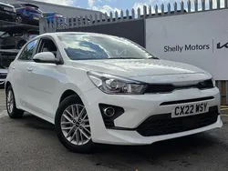White Used 2022 Kia Rio 2 Hatchback | £13,461 (Fair price)