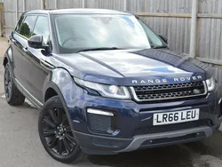 Blue Used 2016 Land Rover Range Rover evoque SE Estate | £9,949 (Good price)