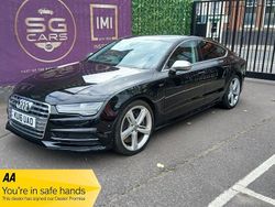 Black Used 2016 Audi A7 Sportback Hatchback | £14,500