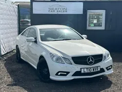 White Used 2010 Mercedes E350 Coupe | £4,495 (Fair price)