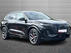 Black Used 2025 Audi Q6 e-tron Advanced SUV | £58,990 (A bit pricey)