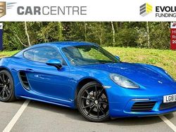 Blue Used 2018 Porsche Cayman Coupe | £31,100