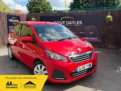 Red Used 2016 Peugeot 108 Active Hatchback | £4,999 (Good price)