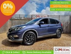 Blue Used 2016 Honda CR-V SE Plus SUV | £8,640 (Good price)