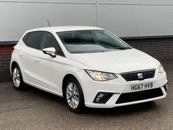 White Used 2017 Seat Ibiza SE Hatchback | £5,489 (Fair price)