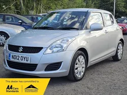 Silver Used 2012 Suzuki Swift Hatchback | £4,595 (Fair price)